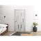Vdomdoors Sliding Closet Bi-fold Doors 36 x 80in, Sete 6933 Light Grey Oak W/ Frosted Glass, Sturdy Tracks SETE6933BF-OAK-36 - alternate 8